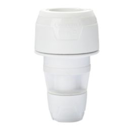 Hep2O  Plastic Push-Fit Reducing Keyless Coupler 22mm x 10mm