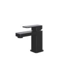 ETAL Lanza Matt Black 155mm Standard Lever Mono Basin Mixer Tap
