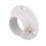 Smith & Locke Round End Sockets White 25mm 2 Pack