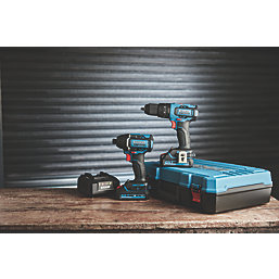Erbauer  18V 2 x 2.0Ah Li-Ion EXT Brushless Cordless Twin Pack