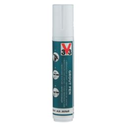 V33  Wall & Floor Grout Pen White 15ml