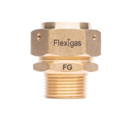Flexigas DN28 x 1" Male BSP Fitting
