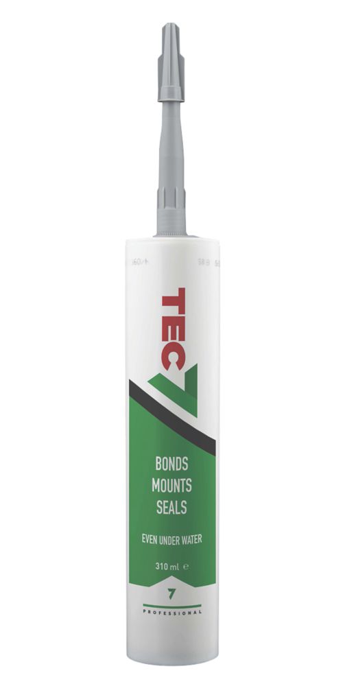 Tec7 Sealant & Adhesive Grey 310ml Screwfix