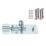 Smith & Locke Brenton Gate Bolt Silver 76mm