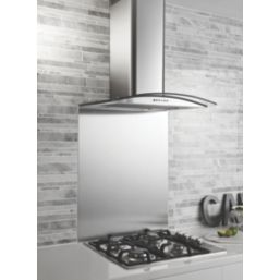 Hafele  Stainless Steel Catering Grade Splashback 600mm x 750mm x 8mm