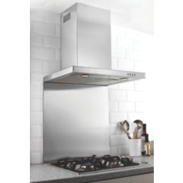 Hafele  Stainless Steel Catering Grade Splashback 600mm x 750mm x 8mm