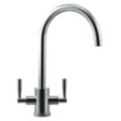 Franke Olympus Dual-Lever Mono Mixer Kitchen Tap Decor Steel