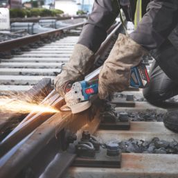 Bosch GWS 18V-11 S 18V Li-Ion AMPShare 4.92" Brushless Cordless Angle Grinder - Bare