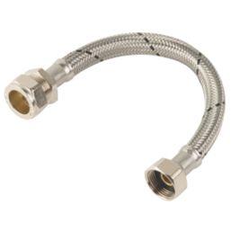Midbrass Flexible Hoses 3/4" x 3/4" x 300mm 2 Pack