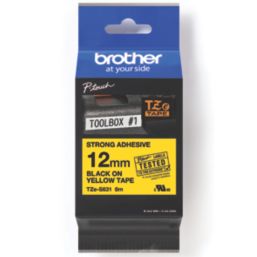 Brother TZES631 Strong Adhesive Labelling Tape 12mm x 8m