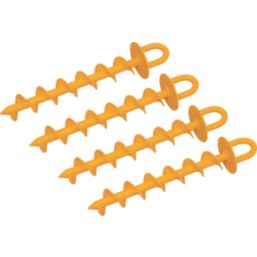 Roughneck Ground Anchors 345mm 4 Pack
