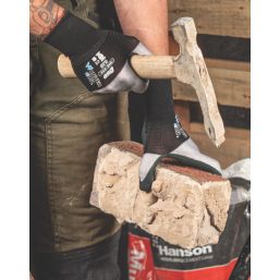 Wonder Grip WG-555 Duo  Gloves Black/White Small