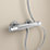 Ideal Standard Ceratherm T25 Exposed Thermostatic Shower Mixer Valve Fixed Chrome