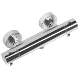 Croydex Metlex Inclusive  Exposed Chrome Thermostatic Shower Set 85mm