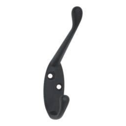 Essentials Coat & Hat Hook Black 85mm