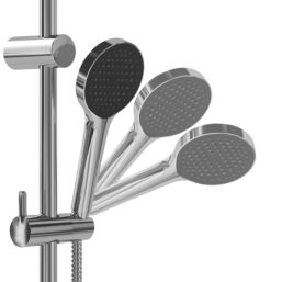 Swirl Bonda Shower Kit Chrome