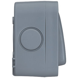British General  IP66 20A 1-Gang 2-Way Weatherproof Outdoor Switch with Neon