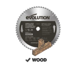Evolution GW355TCT-60 Wood Circular Saw Blade 355mm x 25.4mm 60T