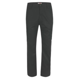 Herock Thor Work Trousers Black 40" W 30" L