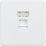 Knightsbridge  1-Gang RJ45 Ethernet Socket Matt White