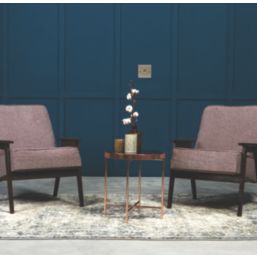 Knightsbridge  10AX 1-Gang 2-Way Light Switch  Antique Brass