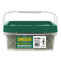 Timbadeck  PZ Countersunk Decking Screws 4.5 x 65mm 1300 Pack