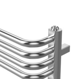 Flomasta U-Shape 1140mm x 500mm 1771BTU Chrome Vertical Designer Radiator