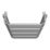 Flomasta U-Shape 1140mm x 500mm 1771BTU Chrome Vertical Designer Radiator