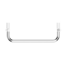 Flomasta U-Shape 1140mm x 500mm 1771BTU Chrome Vertical Designer Radiator