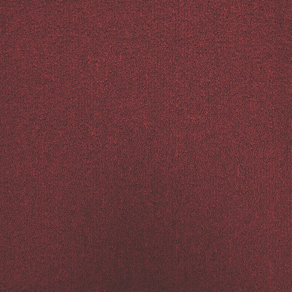 Classic Red Carpet Tiles 500 x 500mm 20 Pack Screwfix