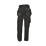 DeWalt Harrison Work Trousers Black/Grey 30" W 33" L