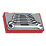 Teng Tools TT6508RS Combination Ratchet Spanner Set 8 Pieces