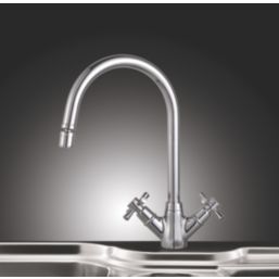 Franke Rotaflow Sink-Mounted Mono Mixer Kitchen Tap Chrome