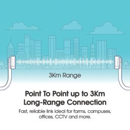 Labgear  AC900 Single-Band Wireless Network Bridge Kit (3km)