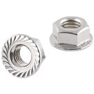 Easyfix A2 Stainless Steel Flange Head Nuts M8 100 Pack