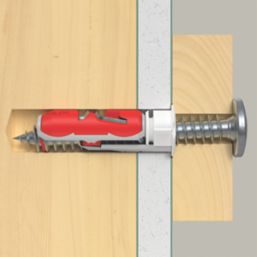 Fischer Duotec Nylon Toggles Cavity Fixings 10mm x 39mm 20 Pack