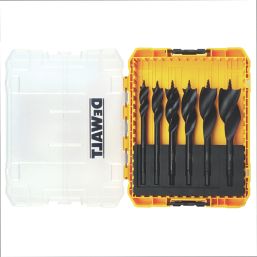 DEWALT Extreme Hex Shank Triple-Flute Auger Wood Drill Bit Set 6 Pieces