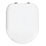ETAL Comite Soft-Close with Quick-Release D-Shaped Toilet Seat Composite High Polished Gloss White