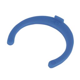 FloPlast FloFit+ Plastic Collet Clips Blue 22mm 50 Pack