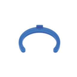 FloPlast FloFit+ Plastic Collet Clips Blue 22mm 50 Pack