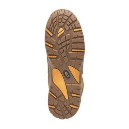 Site Fortress Size 11  Tan Waterproof Steel Toe Cap Safety Boots