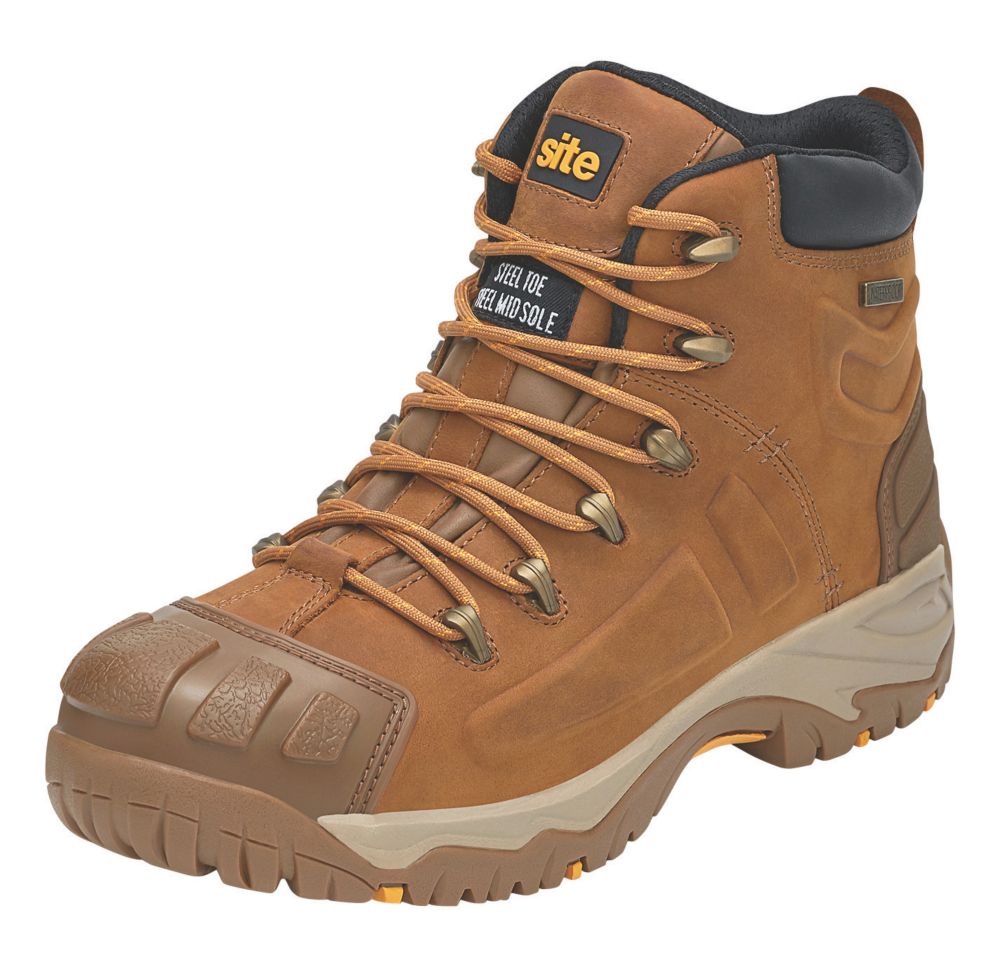 Steel toe and sole safety boots 2025