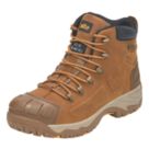 Site Fortress Size 11  Tan Waterproof Steel Toe Cap Safety Boots
