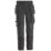 Snickers 6247 Womens Stretch Trousers  Black Size 20 31" L