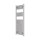 Flomasta 1200mm x 400mm 1044BTU Chrome Flat  Towel Radiator