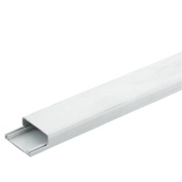 Deta TTE uPVC White Mini Trunking 38mm x 16mm x 2m
