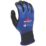 MCR Safety Graphene Fibre CT1071ND Cut-Resistant Gloves Blue/Black X Large