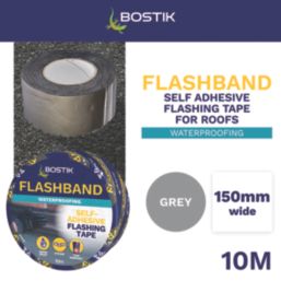 Bostik Flashband Grey 10m x 150mm