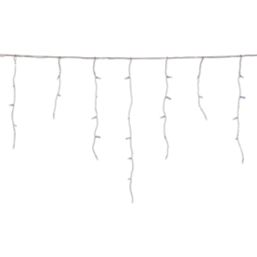 300 LED Indoor & Outdoor Blue & White Icicle Christmas Lights