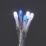 300 LED Indoor & Outdoor Blue & White Icicle Christmas Lights
